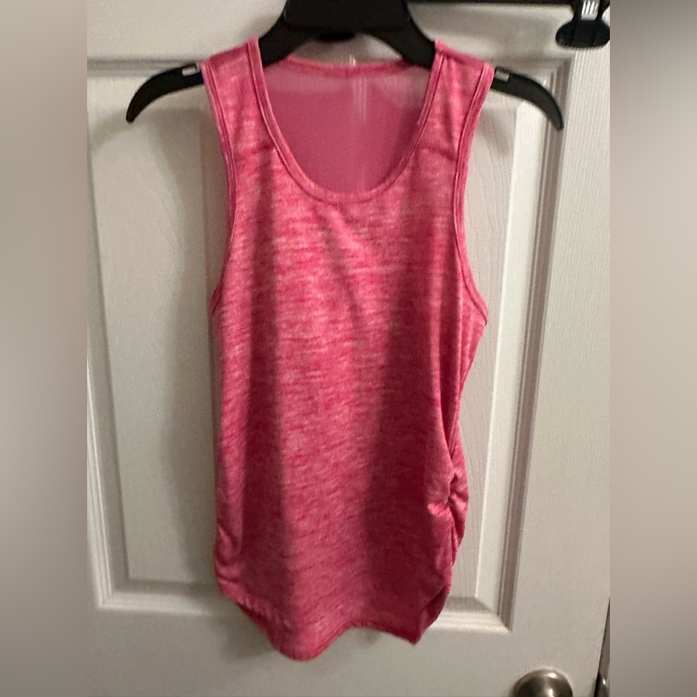 Layer 8 Girls Size Large Sleeveless Tank Top Shirt Pink